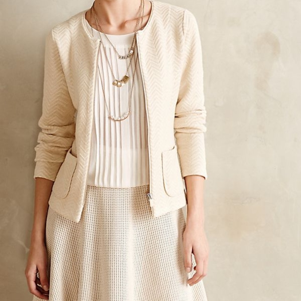 Anthropologie Geo Diamond Jacket